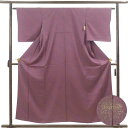 【中古】色無地 リサイクル着物 身丈155cm 裄丈63cm 前幅24cm 後幅28.5cm 袖丈47cm 袖幅33cm レディース 袷 ぼかし 裄Mサイズ 秋...