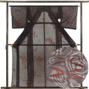 【中古】小紋 リサイクル着物 身丈162cm 裄丈64cm 前幅23cm 後幅28.5cm 袖丈47cm 袖幅33.5cm レディース 抽象柄 裄Mサイズ 夏用...