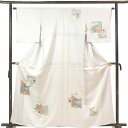 【中古】訪問着 リサイクル着物 身丈162cm 裄63cm 前幅24.5cm 後幅30cm 袖丈48cm 袖幅32cm レディース 袷 金彩 裄Mサイズ 秋冬春...