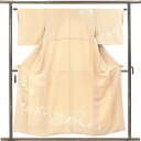 【中古】訪問着 リサイクル着物 身丈155cm 裄63cm 前幅24cm 後幅30cm 袖丈45cm 袖幅32cm レディース 袷 花柄 裄Mサイズ 秋冬春用 ...