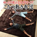 大判サイズ こたつ敷き布団220×260cm【関連ワード こたつシキ布団 コタツ敷布団 コタツシキ布団 マイクロファイバー敷き布団 こたつふとん 炬燵ふとん 厚手 炬燵 無地 モダン 特大 ワイド 規格外 別注 極厚 冬用 カーペット ラグ 長方形】 その1