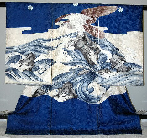 【レンタル】【貸衣裳】　RU25　男児初着【貸衣装】 送料無料【smtb-k】春冬キャンペーン