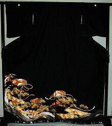 【レンタル】【留袖】レンタル 13号迄 H105cm迄 黒留袖 フルセットレンタル 往復送料無料 普通サイズ S M L LL 7号 9号 11号 13号 ヒップ105cm迄 留袖レンタル 貸衣装 正絹 結婚式 高級品 母親 服装トメソデ rental 大阪 【rt122】春夏キャンペーン