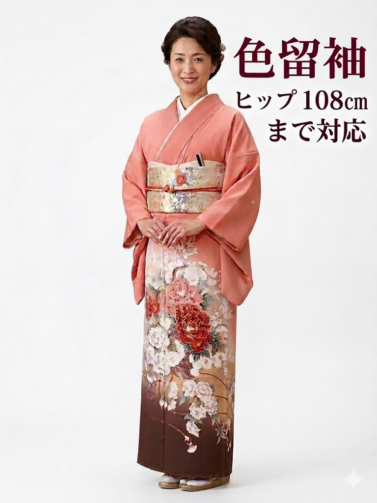 Rakuten - 【レンタル】【貸衣裳】　it425　色留袖　【貸衣装】　送料無料【smtb-k】春冬キャンペーン
