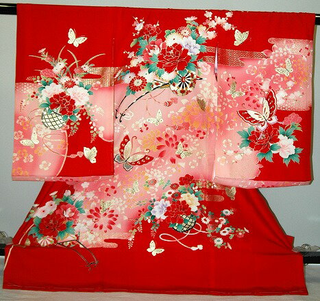 【レンタル】【貸衣裳】　RU57 女児初着　【貸衣装】 送料無料【smtb-k】春冬キャンペーン