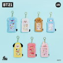 【:50%OFF SALE:】 【BT21 フォトカードキーホルダー ver.2 ふわふわ もこもこ (ステッカー付き) BT21_FKB】PHOTOCARD ...