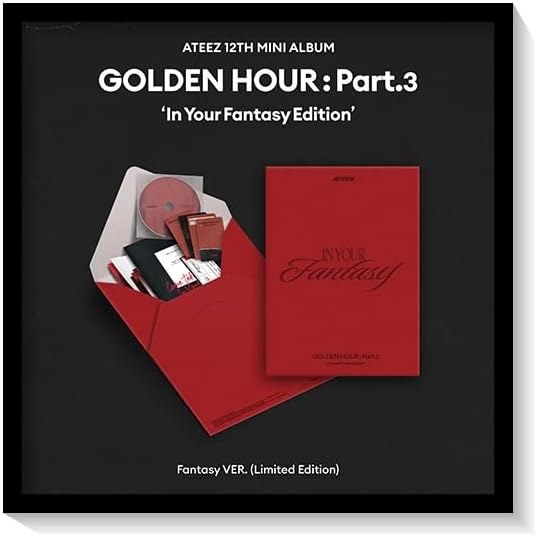 ATEEZ – 12TH MINI ALBUM [GOLDEN HOUR : Part.3 ‘In Your Fantasy Edition’ (限定盤)]イティーズ ホンジュン ソンファ ユンホ ヨサン サン ミンギ ウヨン ジョンホ KQエンターテイメント kpop 韓国盤