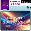 【10%OFF★】タブレット 本体 11インチ 20GB 128GB wi-fi android15 タブレット端末 PC Youtube対応 テクラスト P5...