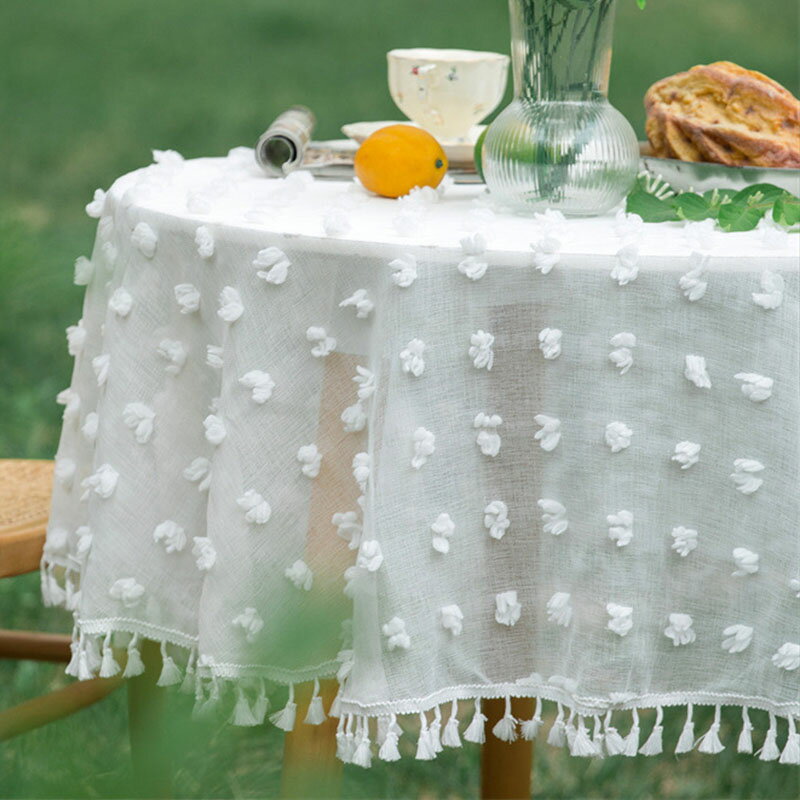 テーブルクロス 円形 テーブルクロス おしゃれ 丸い おしゃれ テーブルクロス かわいい 北欧 直径120cm 260cm テーブルマット シンプル モダン エレガントクロス カバー トップクロス 汚れ防止 デスクマット 家庭用 業務用 サイズ別 きれい 大きいサイズ 新生活 プレゼント