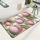 バスマット 3D効果 バスマット 速乾 吸水 40x60cm 50x80cm 60x90cm 立体花柄 吸水速乾 吸水性 滑り止め お風呂 浴室 長方形 洗濯可 かわいい 丸洗い 高吸水 足ふきマット 足拭きマット 高密度 洗面所 風呂マット 滑り止め 台所マット お手入れ簡単 通年 新生活 送料無料