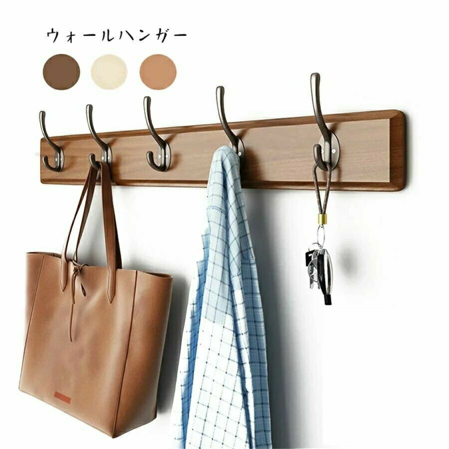 樂天商城 - 「人気商品」壁掛けハンガー 4連 5連 6連 8連 壁掛けフック ハンガーラック ハンガー コートハンガー ウォールハンガー ウォールラック ウォールシェルフ 簡単取付 壁面収納