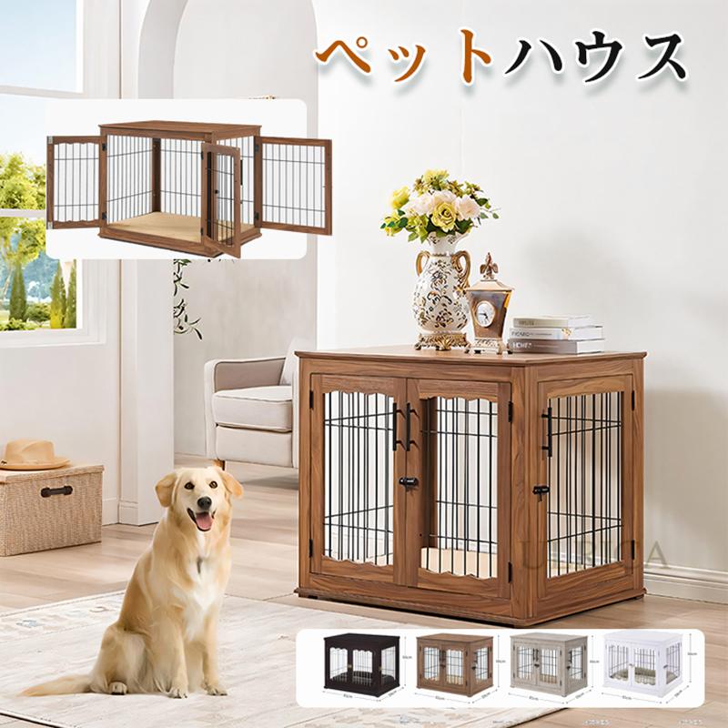 楽天ゴーゴーSHOP55犬小屋 ペットハウス 犬舎 平屋根犬舎 組み立て簡単 屋外 中型 大型犬 通気性 室内 室外使用可能 便利 安定 おしゃれ 北欧風 犬用品 ペットハウス ペットケージ 木製 犬 室内犬 室外 ペットゲージ オシャレ ボブハウス 高品質 おしゃれ 便利に使用 SZ-AL158