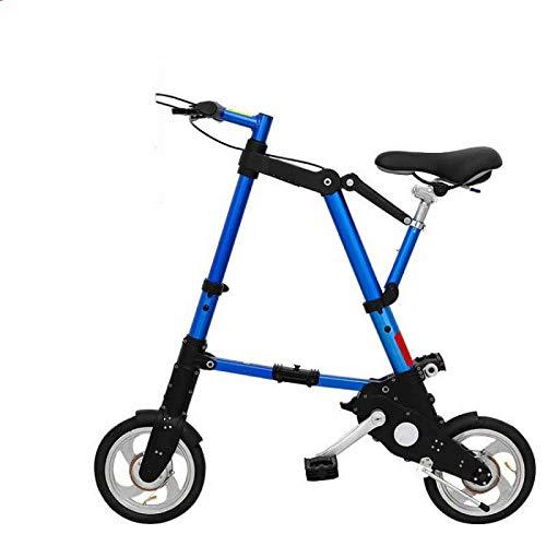 折りたたみ自転車 大人 子供 自転車 コンパクト 軽量 前後輪ノーパンクタイヤ 自転車本体 8センチ 自転..
