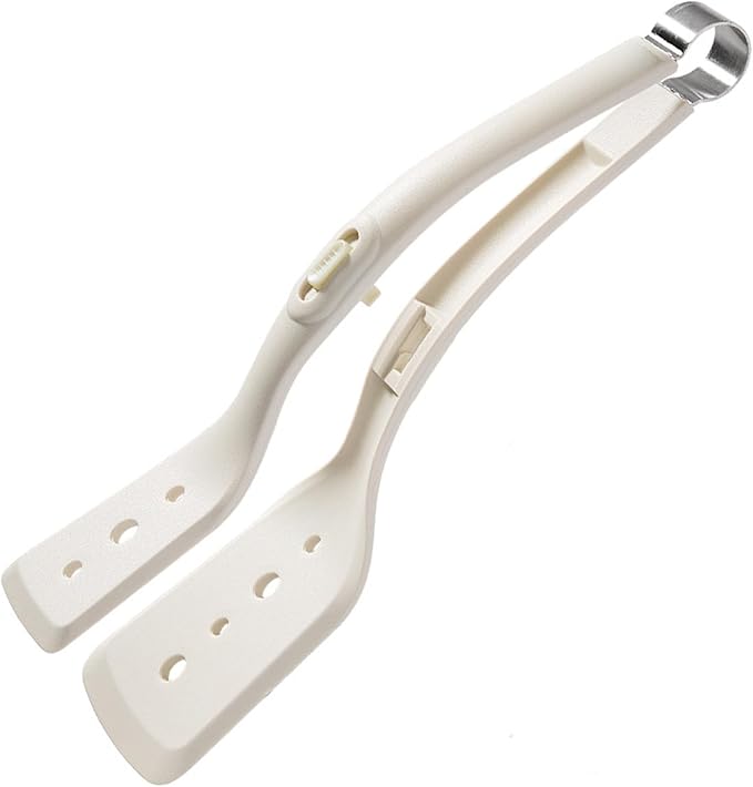 2-in-1 キッチン調理用トング 卵焼きヘラ シリコンヘラ 多目的ワイド卵焼きヘラ ステーキ ハンバーガー..