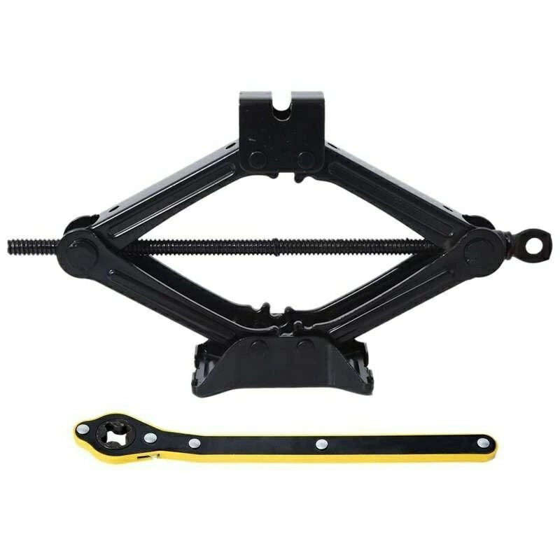 パンタジャッキ パンタ ジャッキ 省力レンチ付き 手動式 1トン1.5トン2トン2.5トン 汎用 手動 タイヤ交..