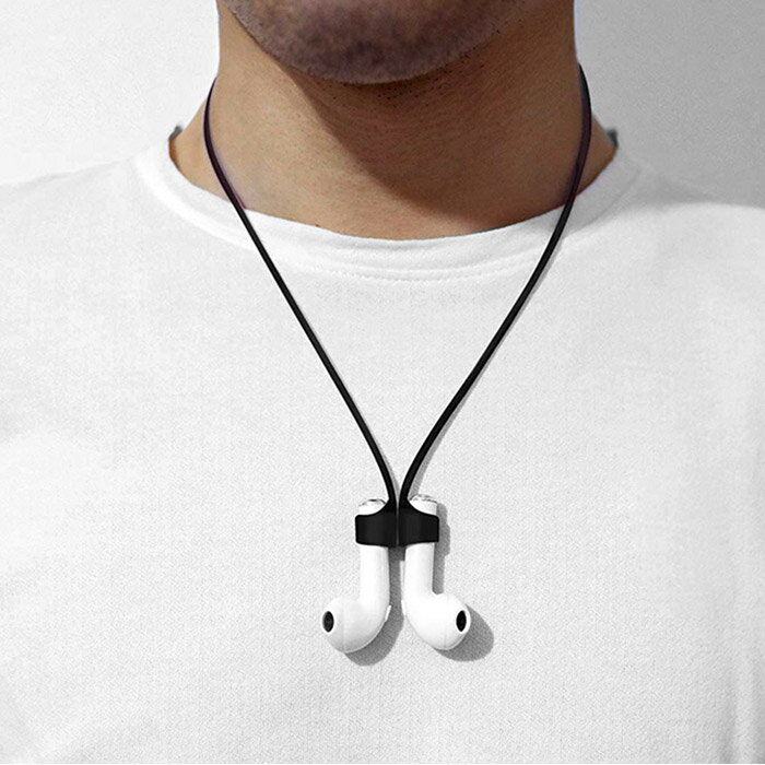 AirPods3 ネックストラップ マグネット吸着 AirPods Pro2 シリコン AirPods2 イヤホンストラップ 落下防止 紛失防止 軽量 着脱簡単...