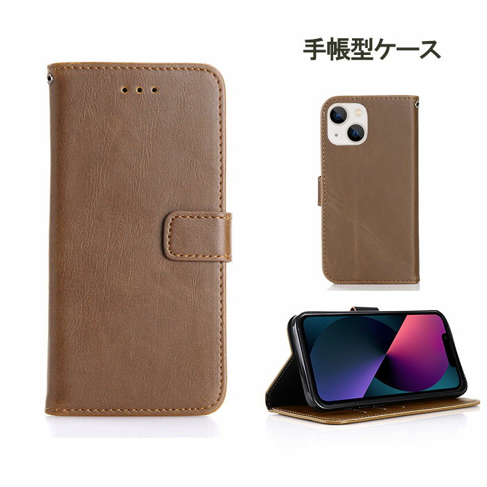 iPhone13 mini Ģ ȥåץۡ ޥۥ PU쥶 ե13ߥ ֥饦 С TPU ޥۥС  ̵ ...