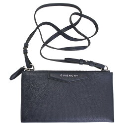 ジバンシィ ジバンシー バッグ レディース GIVENCHY クロスボディ ポーチ アンティゴナ レザー ネイビーブルー BLEU NUIT BC06836012 403