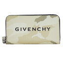 ジバンシー 財布 メンズ レディース GIVENCHY ラウンドファスナー長財布 カモフラージュプリント レザー マルチカラー BK6097K1LM 309