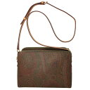 エトロ バッグ レディース ETRO 斜め掛けショルダーバッグ ペイズリー PVCコーティング×レザー 0G726 8010 0600