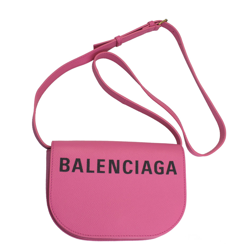 バレンシアガ バッグ レディース BALENCIAGA ショルダーバッグ ヴィル ミニショルダー レザー ピンク 550639 0OTDM 5560