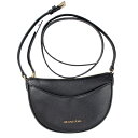 マイケルコース バッグ レディース MICHAEL KORS 斜め掛けショルダーバッグ ドーバー スモール ハーフムーン クロスボディ ブラック アウトレット 35R3G4DC5L BLACK