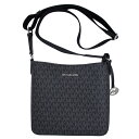 マイケルコース バッグ レディース MICHAEL KORS ショルダーバッグ MK シグネチャー ジェット セット トラベル スモール クロスボディ 斜め掛け 35S4STVC5B BLACK