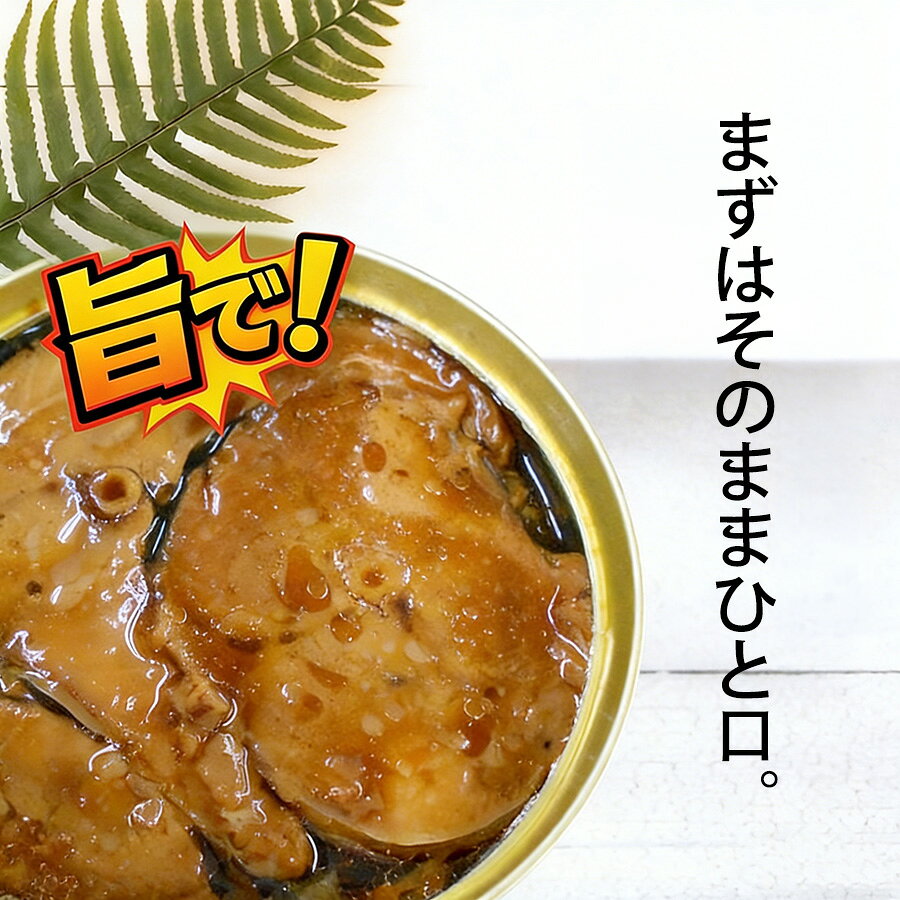 福井缶詰 鯖缶 味付醤油仕立て 缶詰 高級 ノルウェー産 非常食 保存食 備蓄 ギフト...