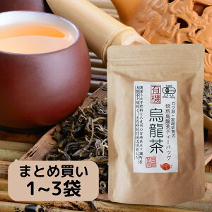 オーガニック 有機 烏龍茶 ティーバッグ ティーパック 小分け 分包 宮崎茶房 有機 茶葉 ウーロン茶 中国茶 じっくり 焙煎 パック まろやかな 口当たり 有機JAS 認定品 無農薬 化学肥料 不使用 風味 豊か ホット アイス おいしい 宮崎 国産 焙煎茶 1袋 2袋 3袋 18包 36包 54包