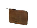 SETTLERyZg[zOW-2880 ZIP CARD CASE *BROWN