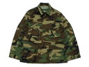 MILITARY【ミリタリー】U.S. BDU JACKET *WOODLAND CAMO (S/R) / DEADSTOCK