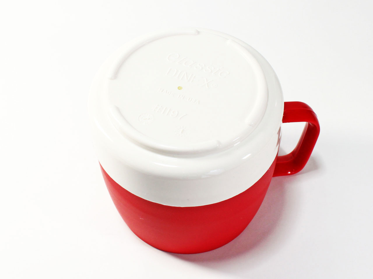 DINEX【ダイネックス】INSULATED CLASSIC MUG CUP 2TONE *RED/OFF WHITE通販格安セール情報　楽天　通販