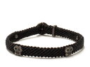 スコーシャ ブレスレット メンズ SCOSHA【スコーシャ】BRIAN RIVET BRACELET #MB141 *OX BLACK