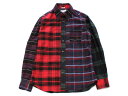 INDIVIDUALIZED SHIRTS【インディビジュアライズドシャツ】ENGNEERED B.D SHIRT *FRANNEL CHECK / STANDARD FIT