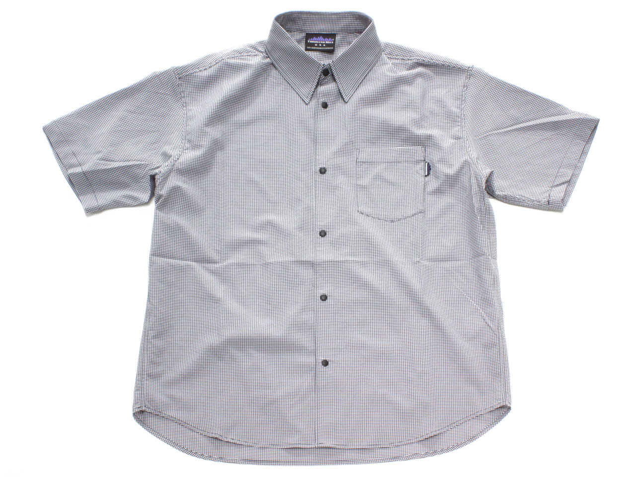 Rakuten - THOUSAND MILE【サウザンドマイル】SHORT SLEEVE SHIRT *HIGH AIR PERMEABILITY BLACK CHECK