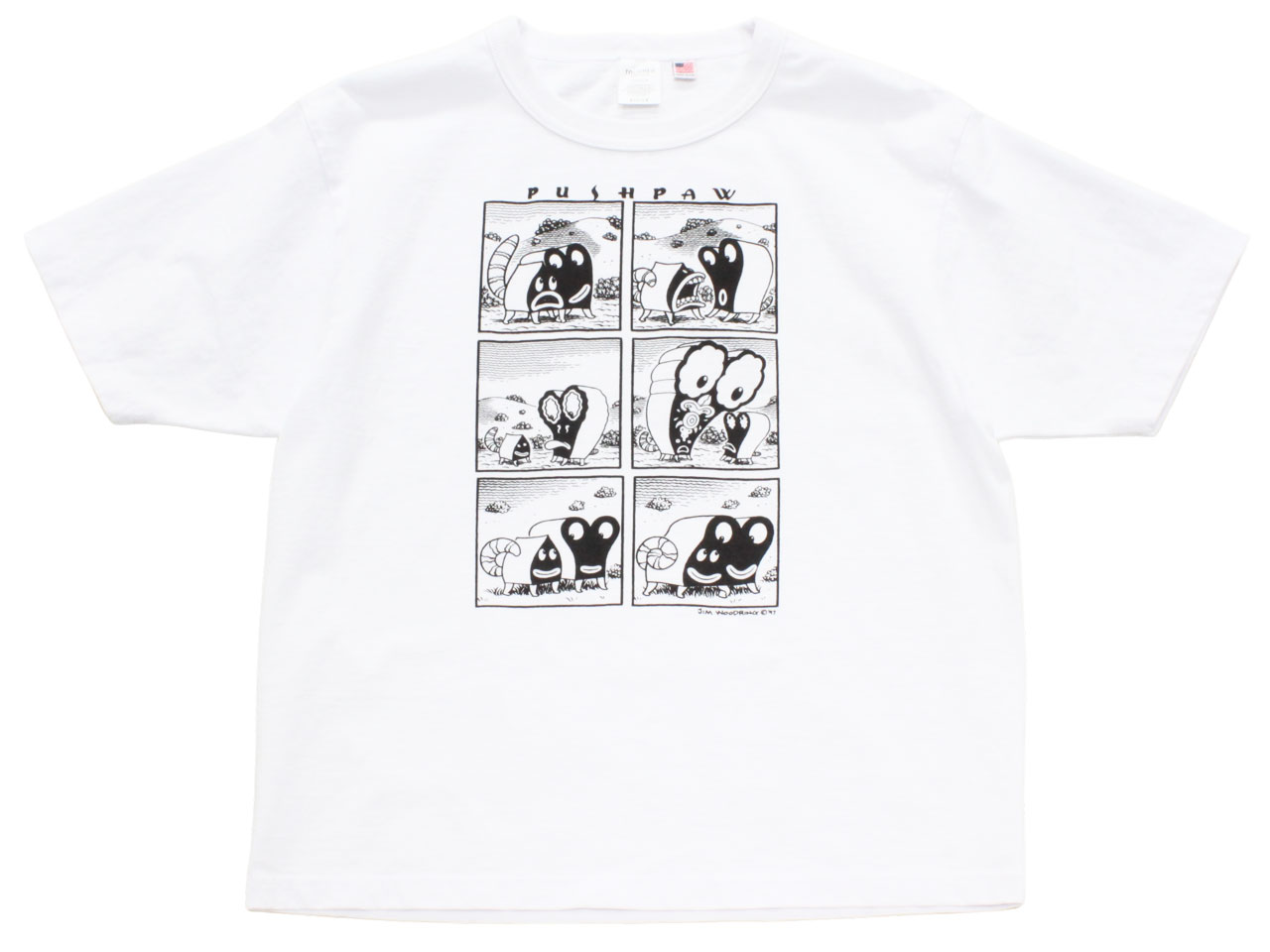 Rakuten - TOUGHER【タファー】BREA S/S TEE *PUSHPAW/WHITE