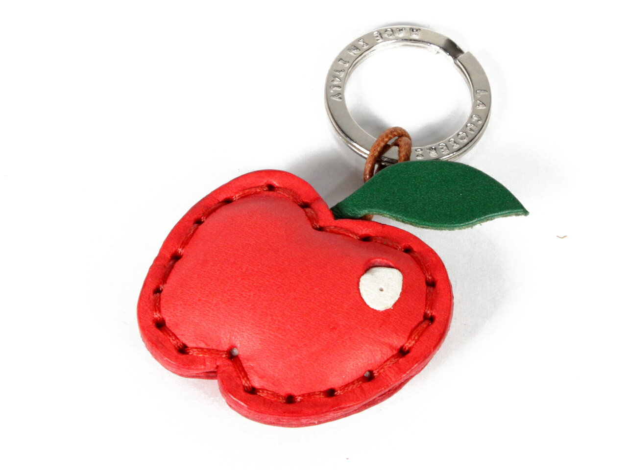 Rakuten - LA CUOIERIA 【ラ クオイエリア】LEATHER KEY HOLDER *APPLE