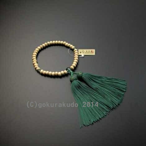 女性用略式数珠星月菩提樹みかん玉グ...