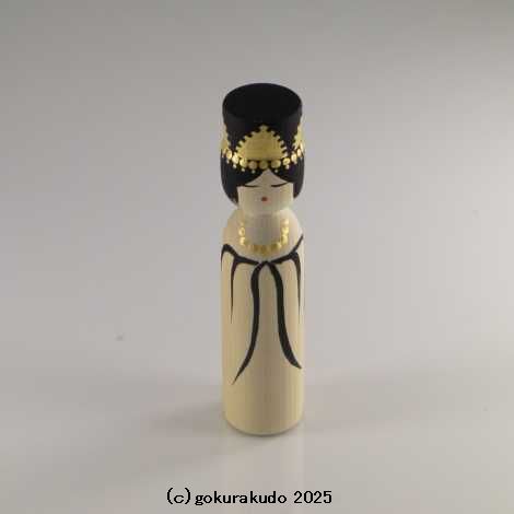 お守り観世音菩薩こけし［手のひらサイズ］