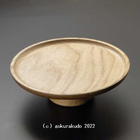 塩地(シオジ)製供物台(無垢材磨き仕上げ・クリア塗装)7寸 塩地(シオジ)製供物台(無垢材磨き仕上げ・クリア塗装)7寸