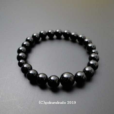 数珠ブレス 総ブラックオニキス(主玉8mm) 数珠ブレス 総ブラックオニキス(主玉8mm)