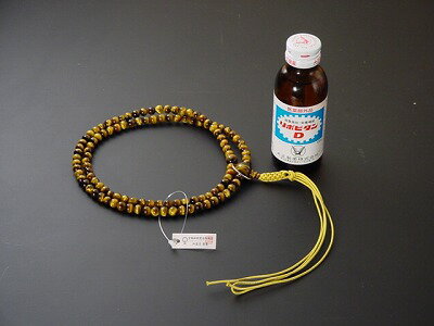 数珠 曹洞宗用 総虎目石 尺2