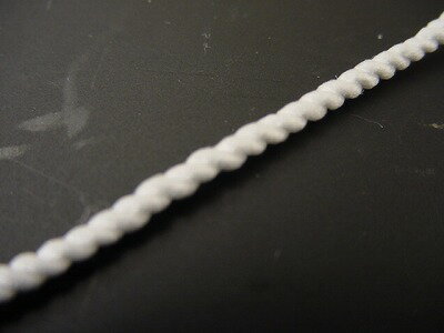 数珠用中糸 先端加工済み1m（白）4号