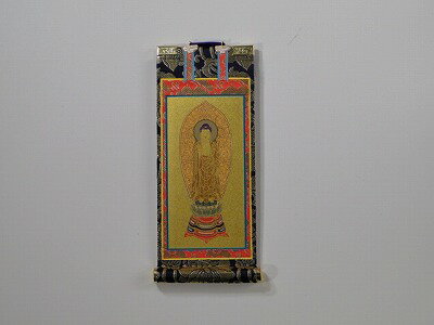 超小型掛け軸浄土宗用阿弥陀如来1枚のみ