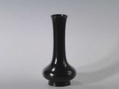 花立・花瓶/貫通型花立（黒色）　5寸