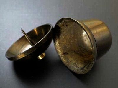 ローソク立て　ダルマ　（特大型）　色付き