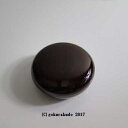 プラスチック製ネジ付き香合2.5寸(しっかりネジタイプ)-R