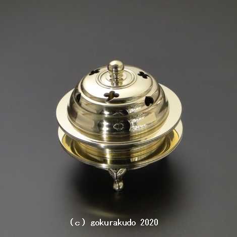 密教法具/前具（小型）火舎香炉（駒型） 1個