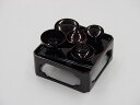 お膳・霊具膳/上質プラスチック製御膳(溜)6寸