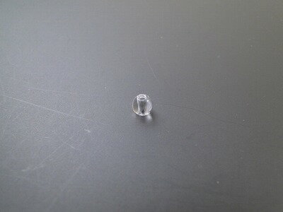 水晶の天玉(穴-穴で約4.8mm)一個当たりの商品画像